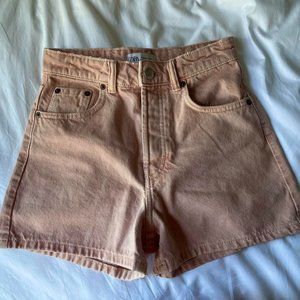 Light Pink Denim Jorts / cutoffs